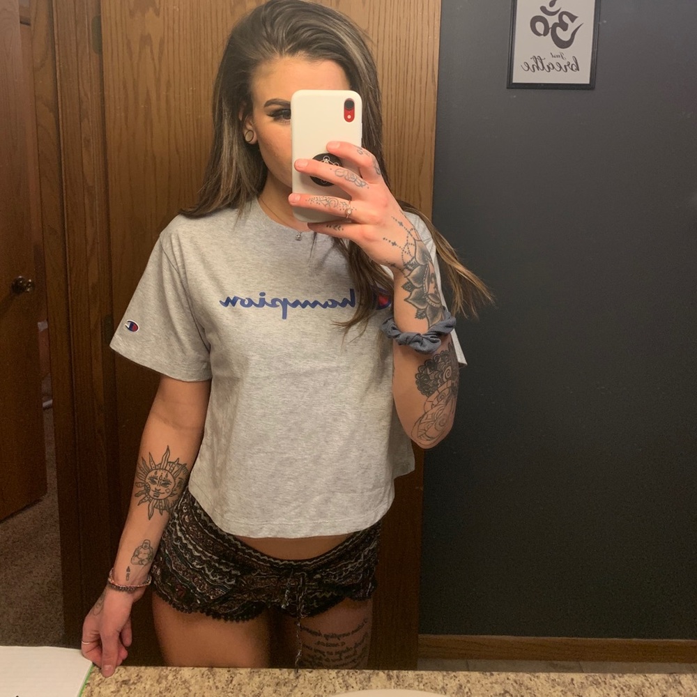 Champion crop top!